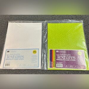 Astrobrights Textures Specialty Card Stock White Green Blue Purple Red Yellow